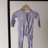 Enchanted Skelly | Bamboo Zip Pajamas | Discover Bamboo Zip Pajamas, soft and cozy for play and sleep. Rollover cuffs for flexibility, perfect for little ones! | Milk & Baby