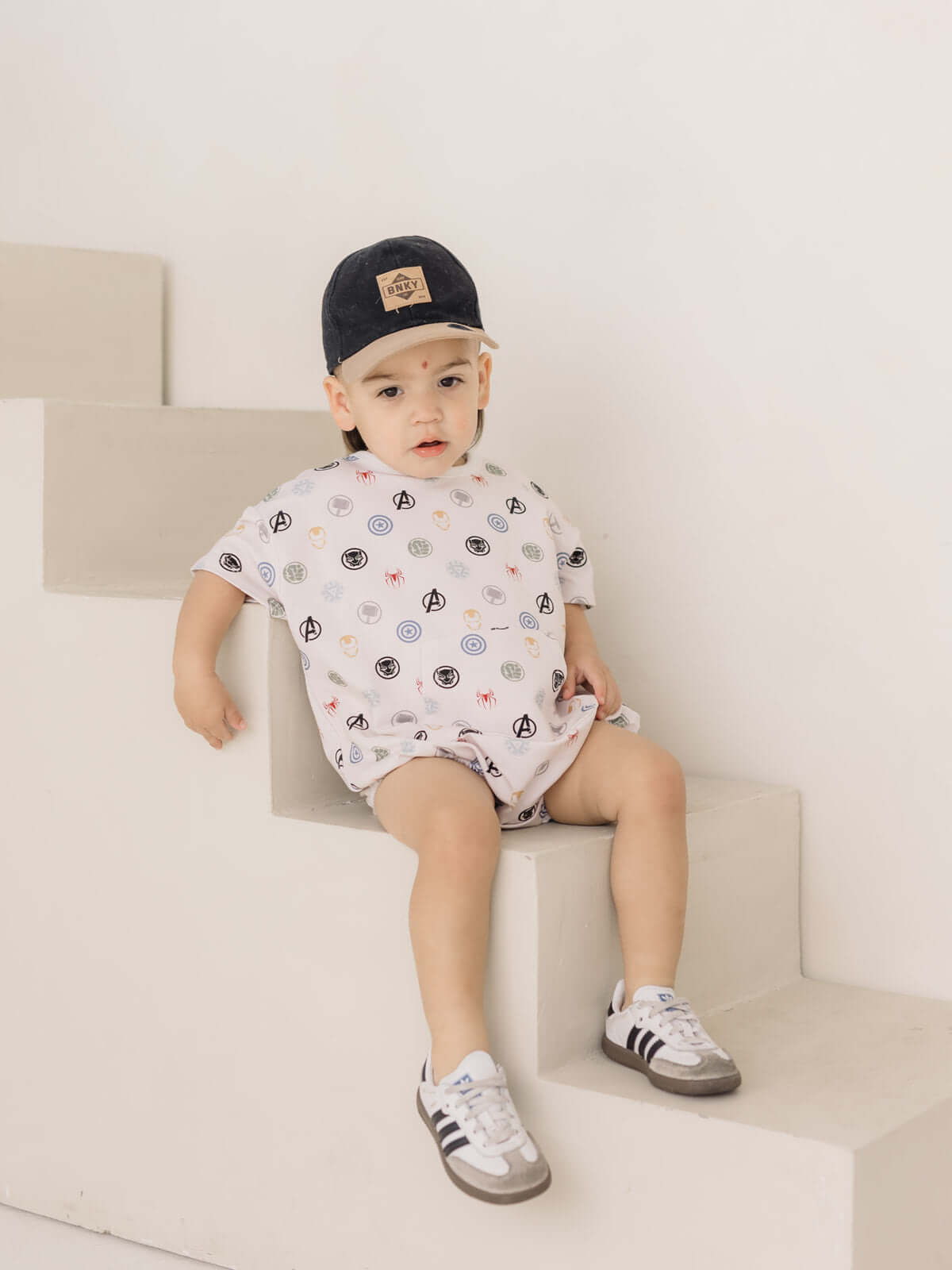 Hero | Short Sleeve Romper | Milk & Baby