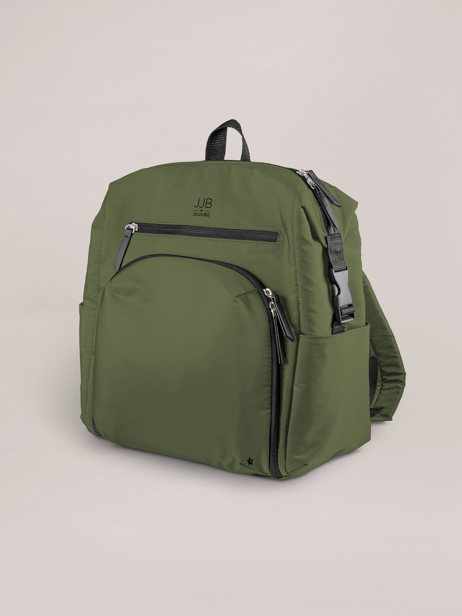 Modern Backpack Diaper Bag | Olive | Milk & Baby