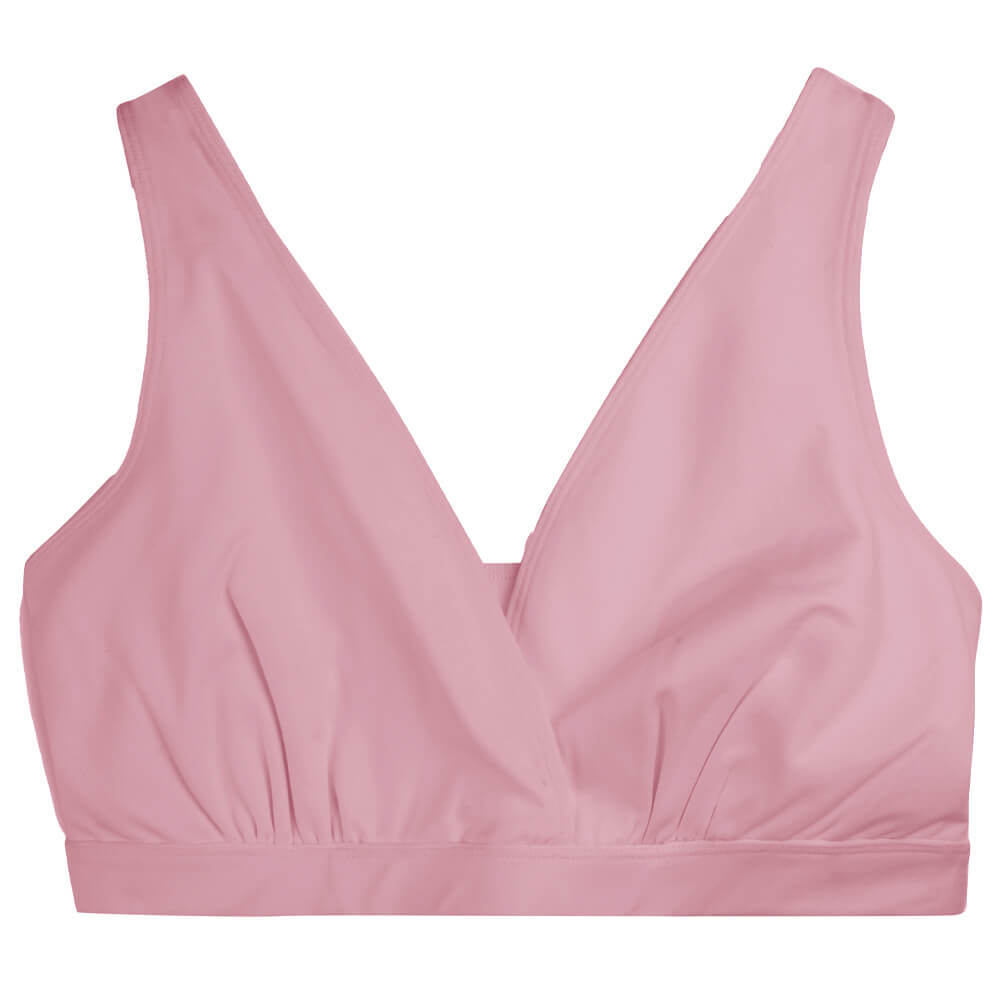 Cross-Front Pull-Over Nursing & Maternity Bralette - Solids | Milk & Baby