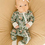 Botanical Bamboo Convertible Jumpsuit | Milk & Baby