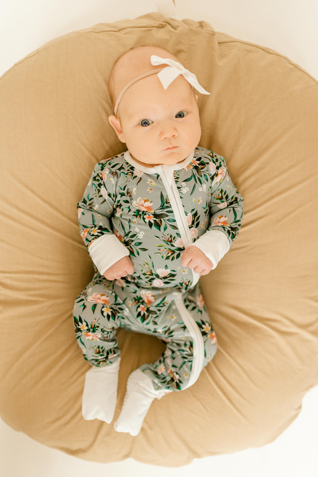 Botanical Bamboo Convertible Jumpsuit | Milk & Baby