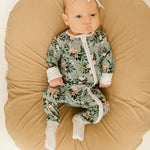 Botanical Bamboo Convertible Jumpsuit | Milk & Baby