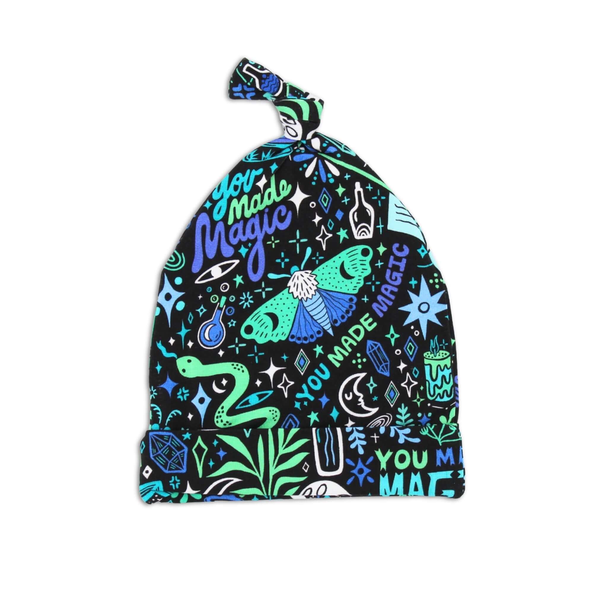 The SoftKnot Cap | Mystic Mama (Blue) | Milk & Baby