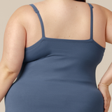 Bamboo Lounge Around Nursing Tank | Slate Blue