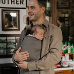Dad Shirt | Long Sleeve | Gray | Milk & Baby