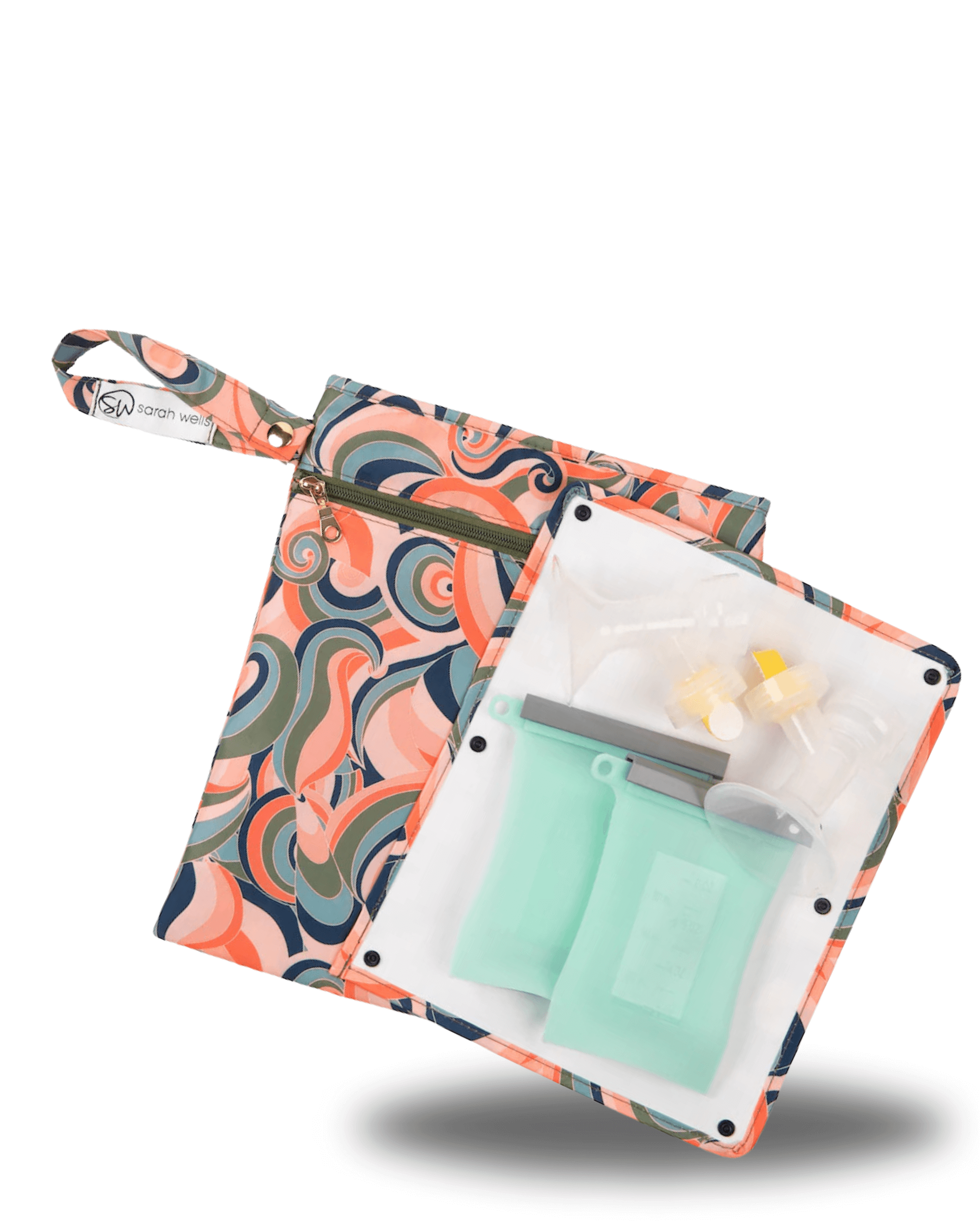 Pumparoo Wet/Dry Bag with Staging Mat® | Milk & Baby