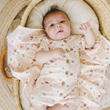 Checkered Bear | GOTS Certified Organic Cotton Short Sleeve Romper