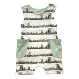Billie & Kid | GOTS Certified Organic Cotton Sleeveless Romper