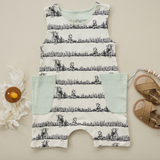 Billie & Kid | GOTS Certified Organic Cotton Sleeveless Romper