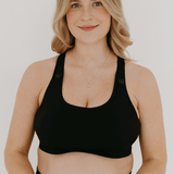 AXK CORE Full Support Nursing Bra - Black | Milk & Baby