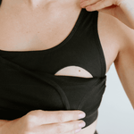 AXK CORE Full Support Nursing Bra - Black | Milk & Baby