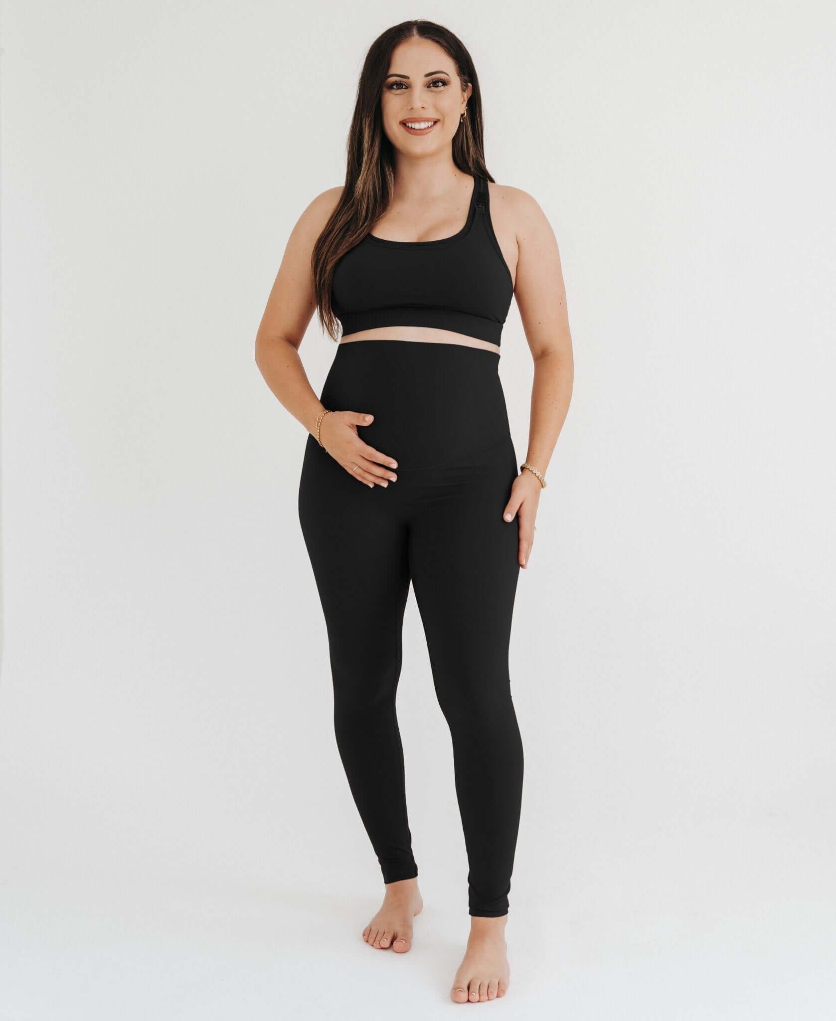 AXK CORE Curve Maternity Legging - Black | Milk & Baby