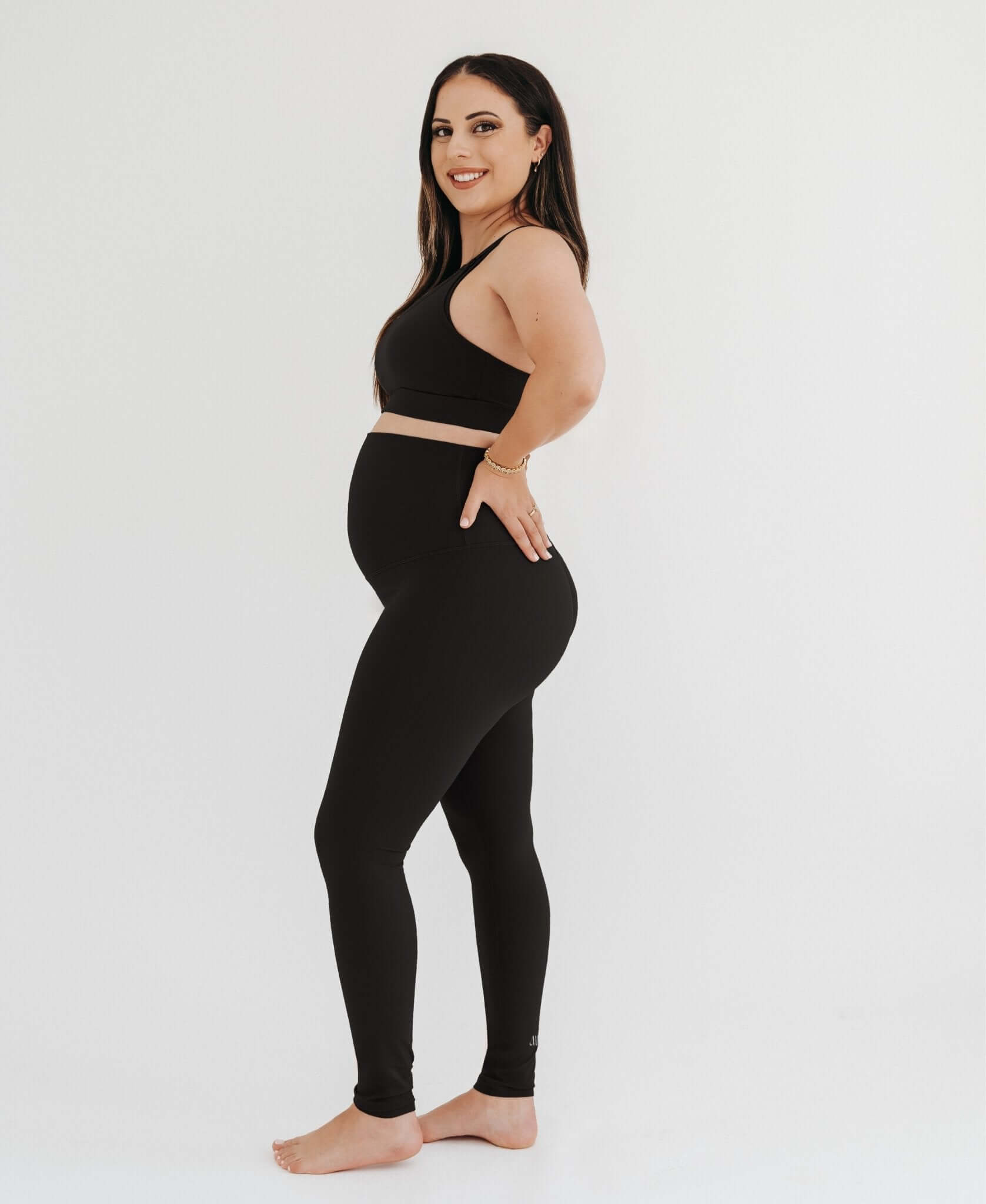 AXK CORE Curve Maternity Legging - Black | Milk & Baby
