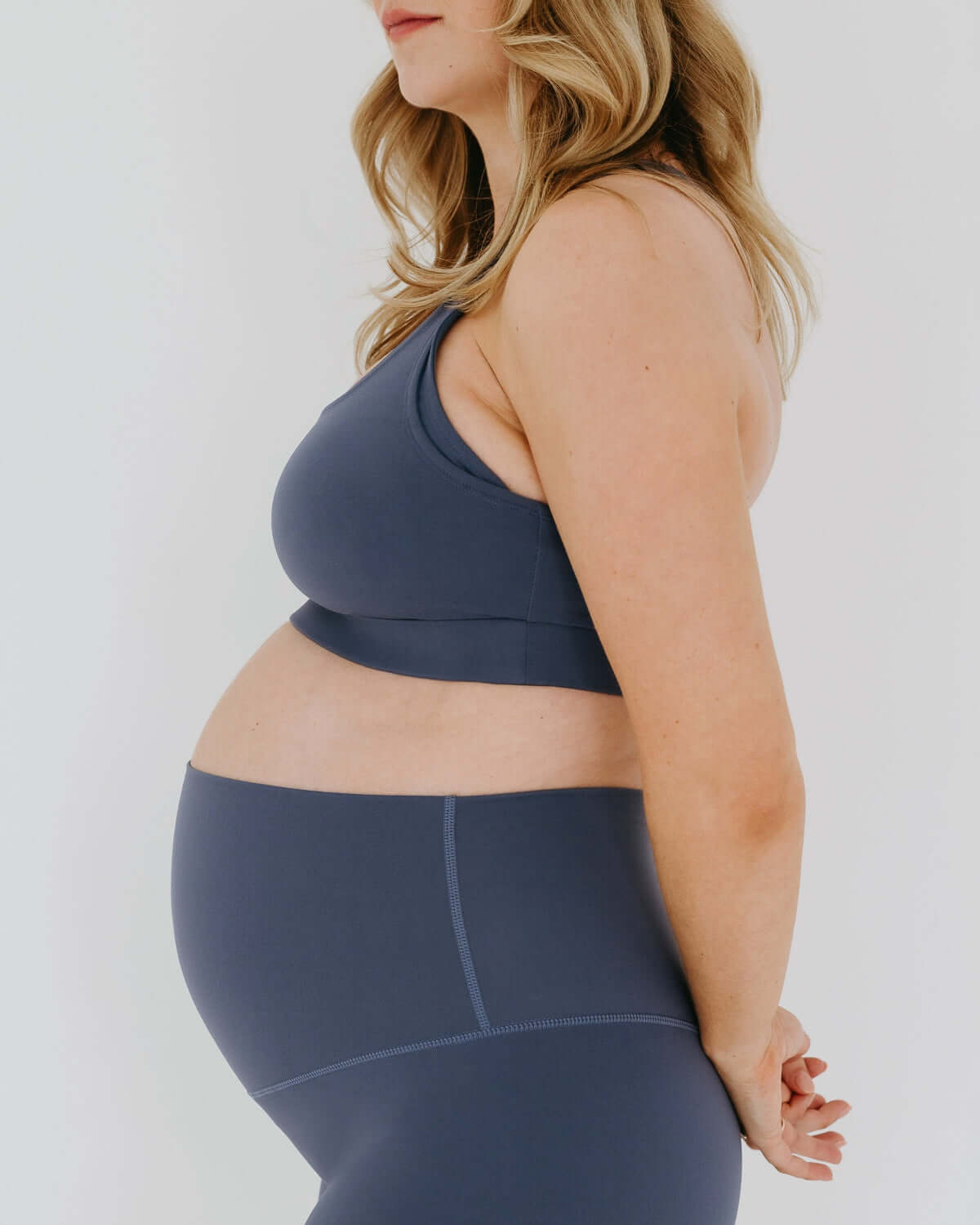 AXK CORE Full Support Nursing Bra | Blue | Milk & Baby