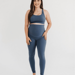 AXK CORE Curve Maternity Legging - Blue | Milk & Baby