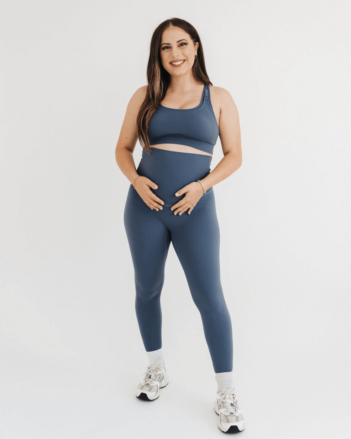 AXK CORE Curve Maternity Legging - Blue | Milk & Baby