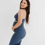 AXK CORE Curve Maternity Legging - Blue | Milk & Baby