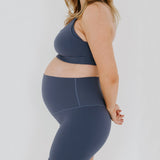 AXK CORE Maternity Bike Short | Blue