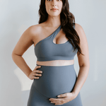 AXK CORE Cross Body Nursing Bra | Blue | Milk & Baby