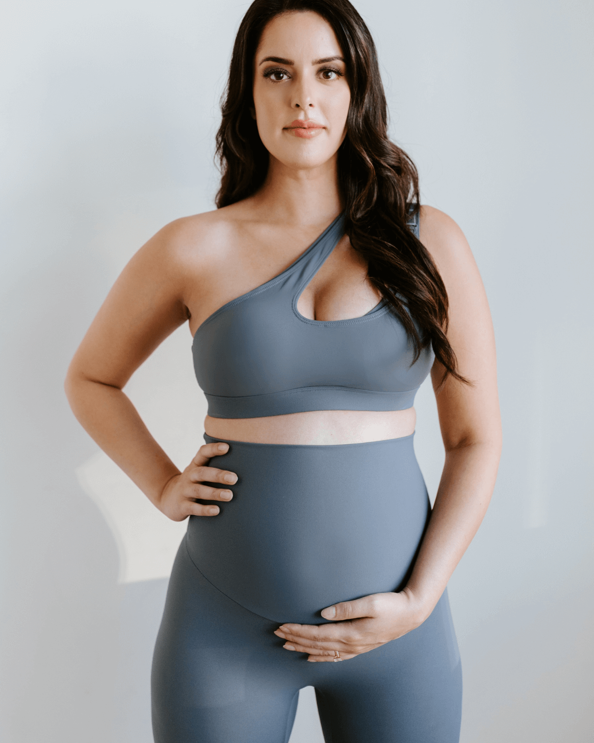 AXK CORE Cross Body Nursing Bra | Blue | Milk & Baby