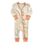 Boho Floral | GOTS Certified Organic Cotton Zippy | Milk & Baby