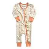 Boho Floral | GOTS Certified Organic Cotton Zippy | Milk & Baby