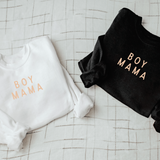 Boy Mama Simplistic Neutral Sweatshirt | Milk & Baby