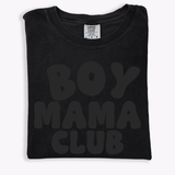 Boy Mama Monochromatic Puff Print Tee | Milk & Baby
