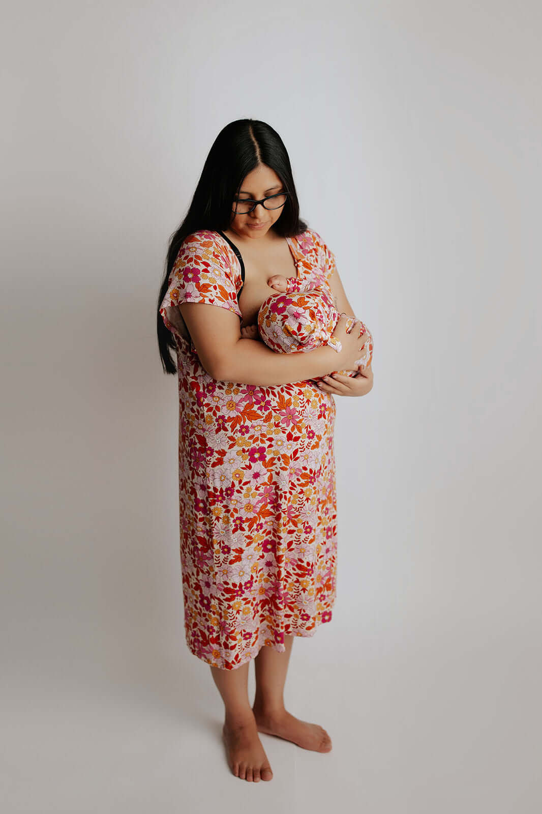 Wild Child Knotted Newborn Baby Gown | Milk & Baby