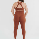 AXK CORE Curve Maternity Legging - Brown | Milk & Baby