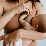 AXK CORE Cross Body Nursing Bra | Brown | Milk & Baby