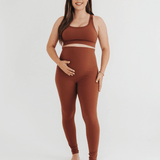 AXK CORE Curve Maternity Legging - Brown | Milk & Baby