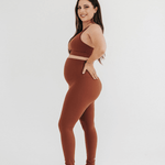 AXK CORE Curve Maternity Legging - Brown | Milk & Baby