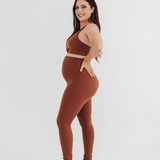 AXK CORE Curve Maternity Legging - Brown | Milk & Baby