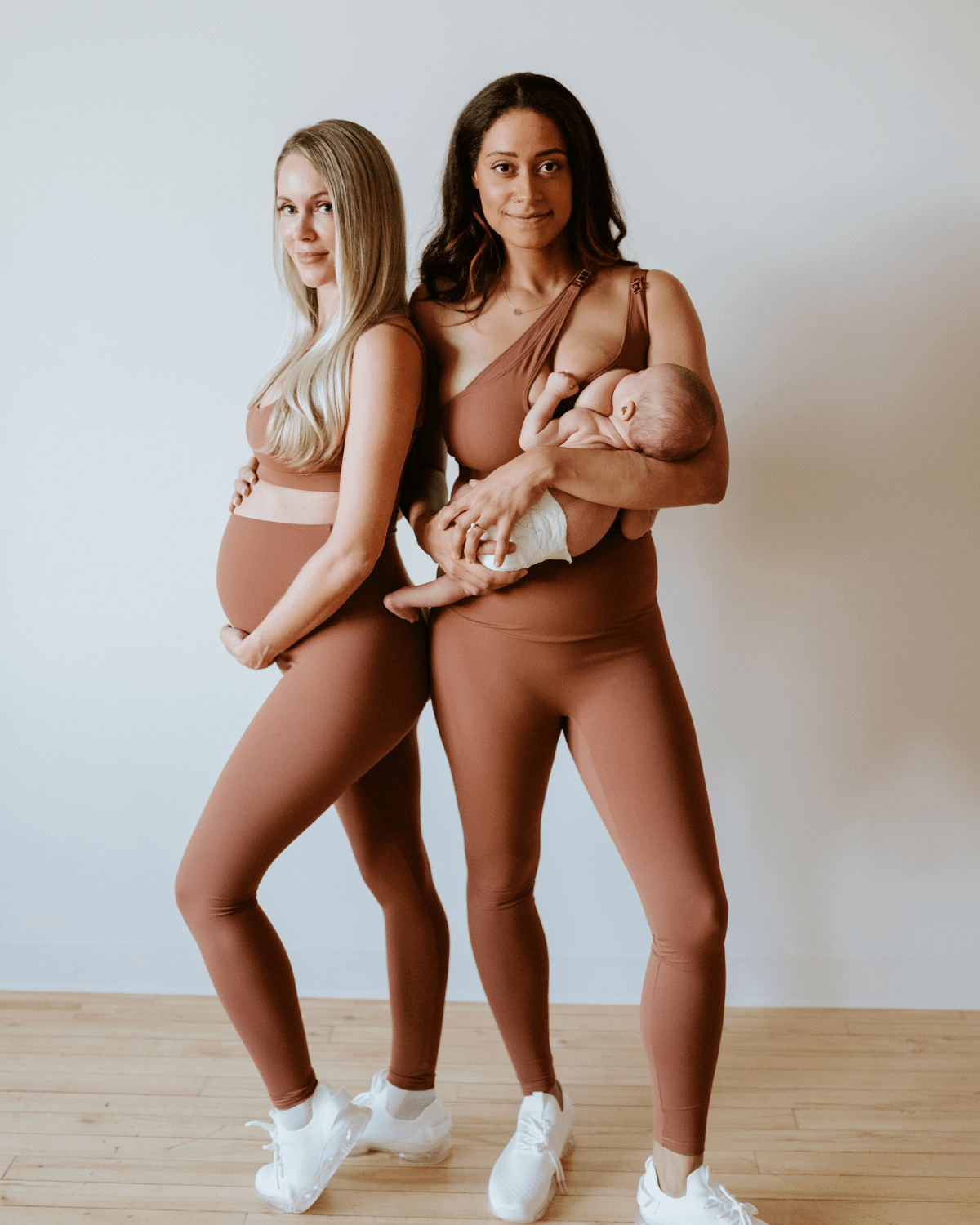 AXK CORE Curve Maternity Legging - Brown | Milk & Baby
