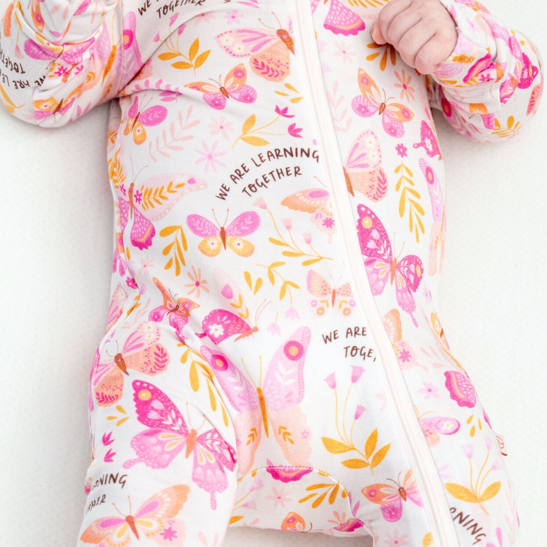 Butterfly Smoochies | The Second-Skin Footie | Milk & Baby