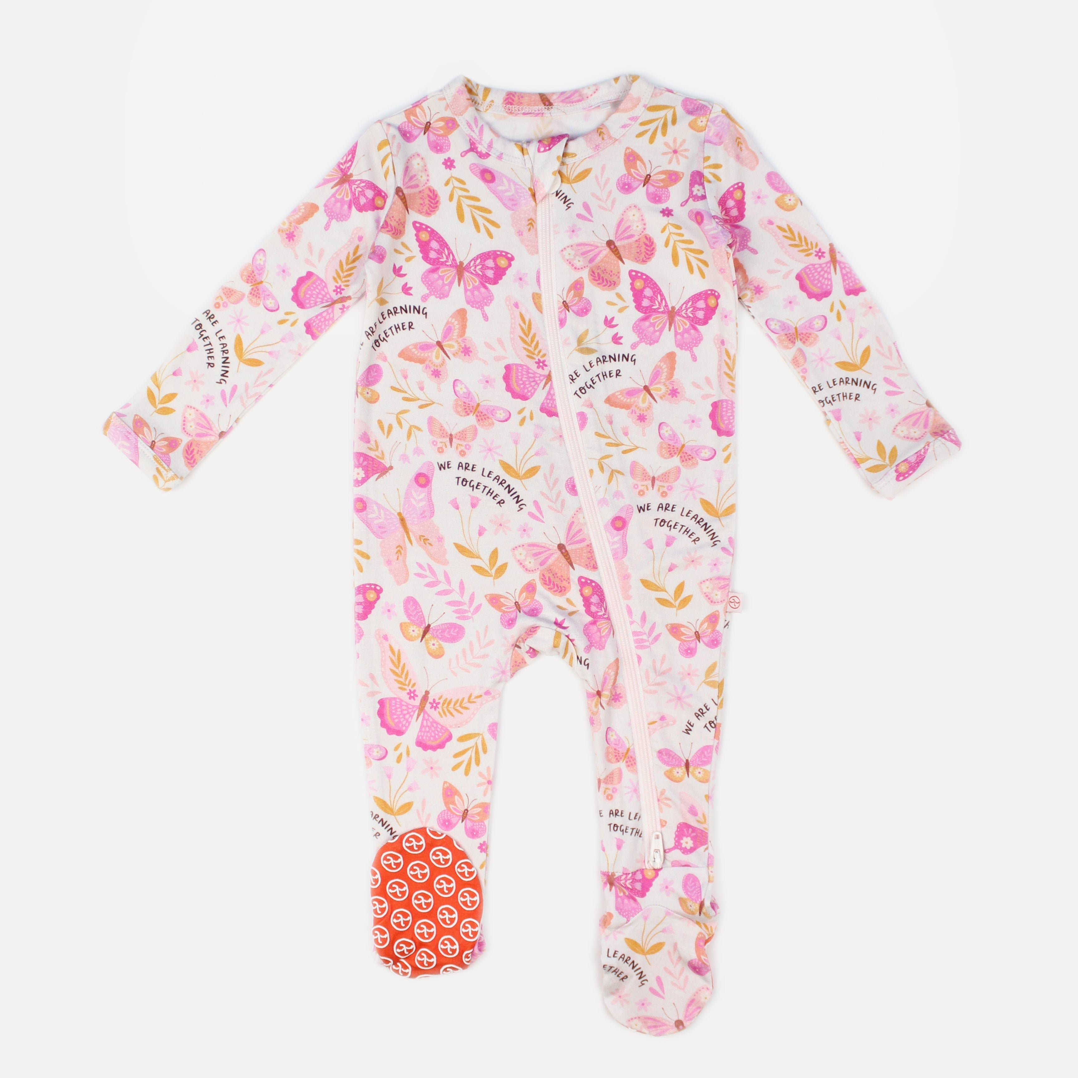 Butterfly Smoochies | The Second-Skin Footie | Milk & Baby