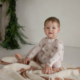 Gingersnap | Bamboo Zip Pajamas