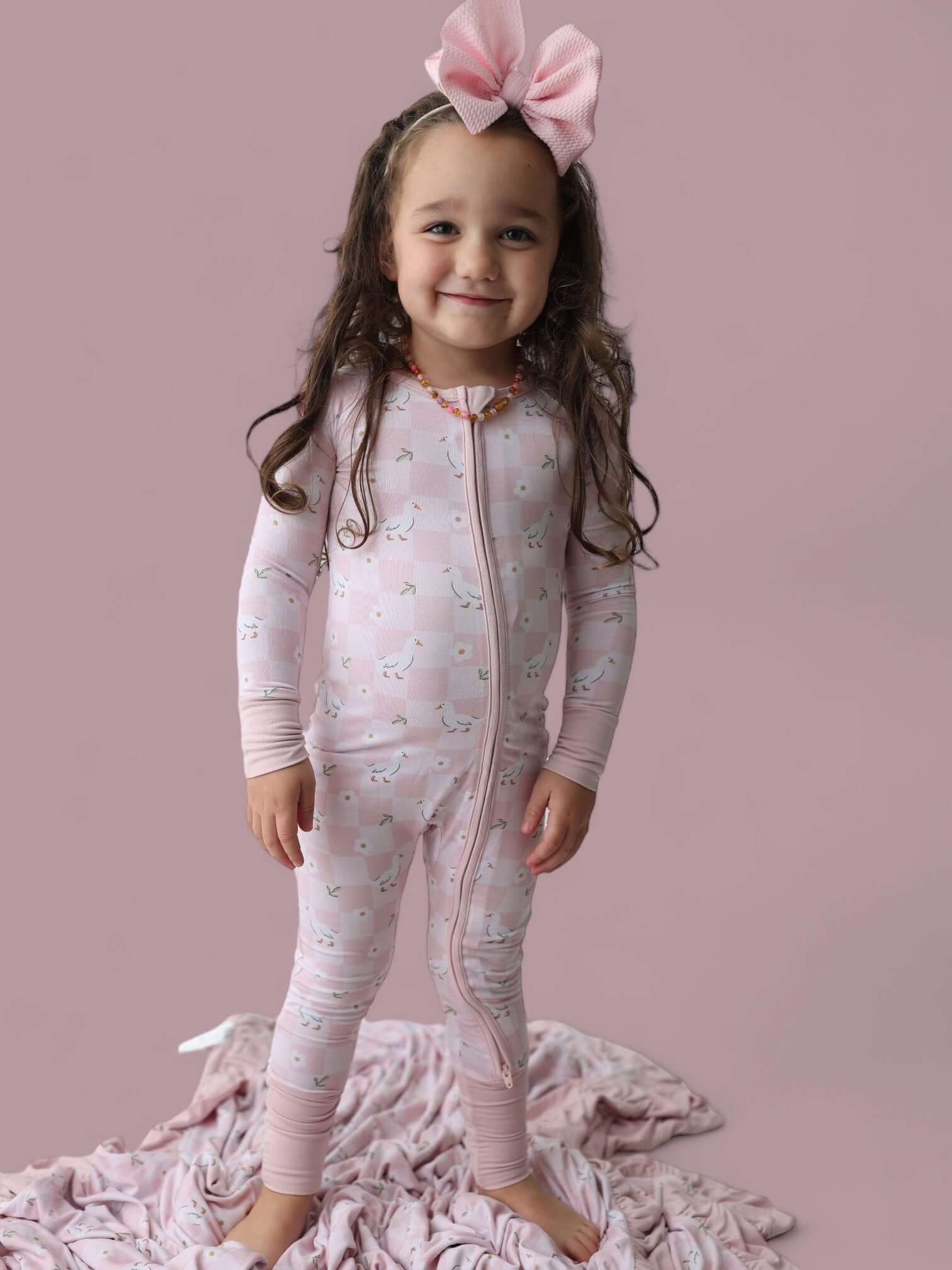 Ducks and Daisies Dream Romper | Milk & Baby
