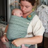 Monroe x Coco Bloom | Neutral Cotton Baby Carrier (7–35 lbs)