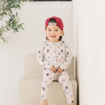 Hero | Bamboo Zip Pajamas | Milk & Baby