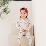 Hero | Bamboo Zip Pajamas | Milk & Baby