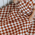 Copper Checker Dream Sleep Sack | Milk & Baby