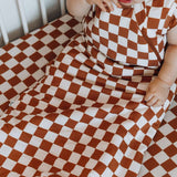 Copper Checker Dream Sleep Sack | Milk & Baby