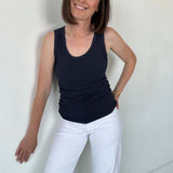 Everywhere Breastfeeding Tank Top | Navy