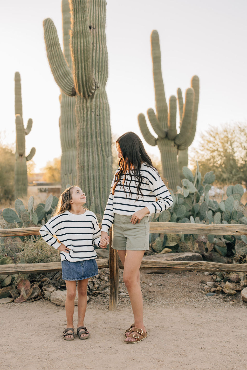 Navy Stripe Adult Knit Sweater | Milk & Baby