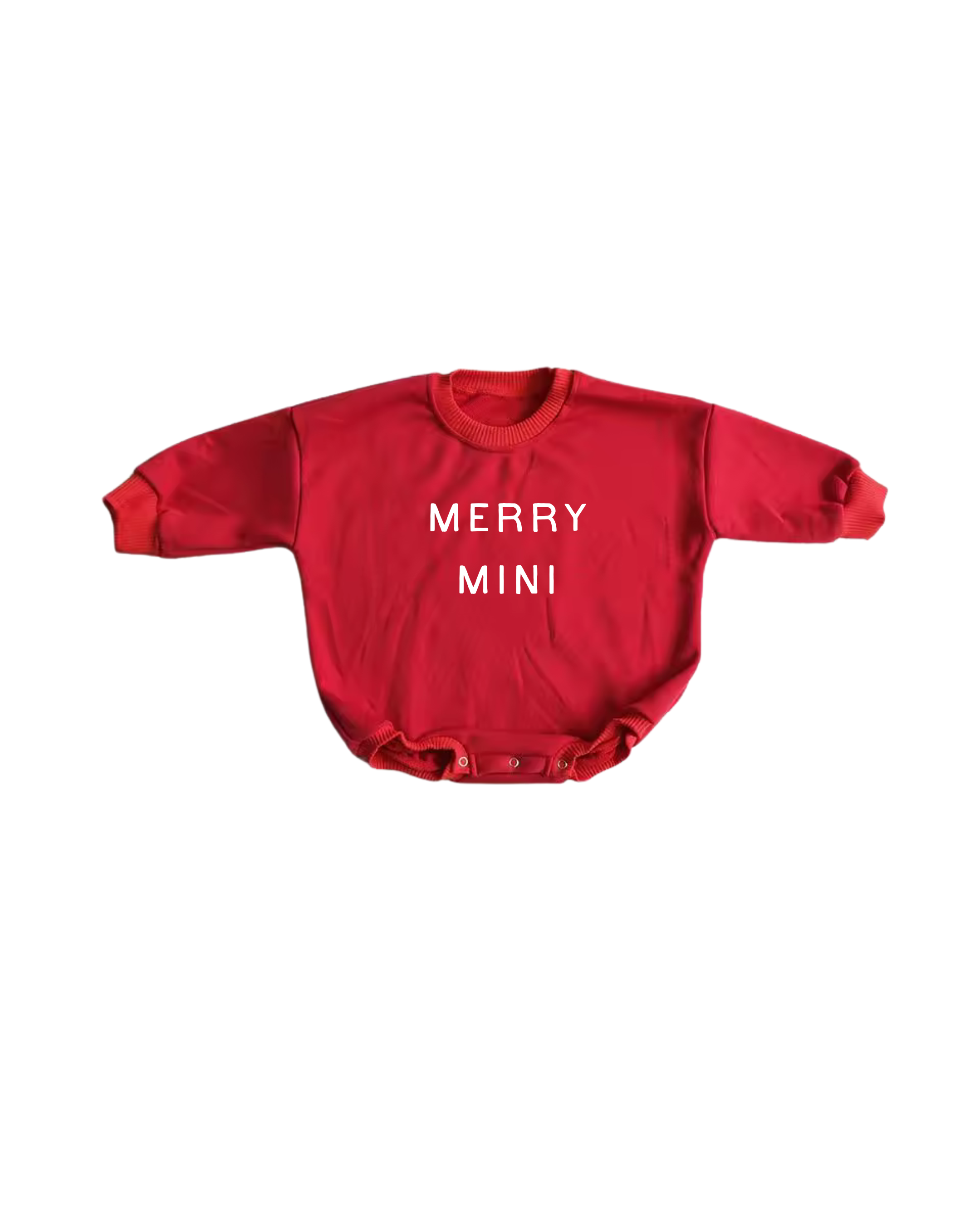 Merry Mini Bubble Romper | Milk & Baby