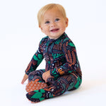 Desert Cactus (Midnight) | The Second-Skin Footie | Milk & Baby