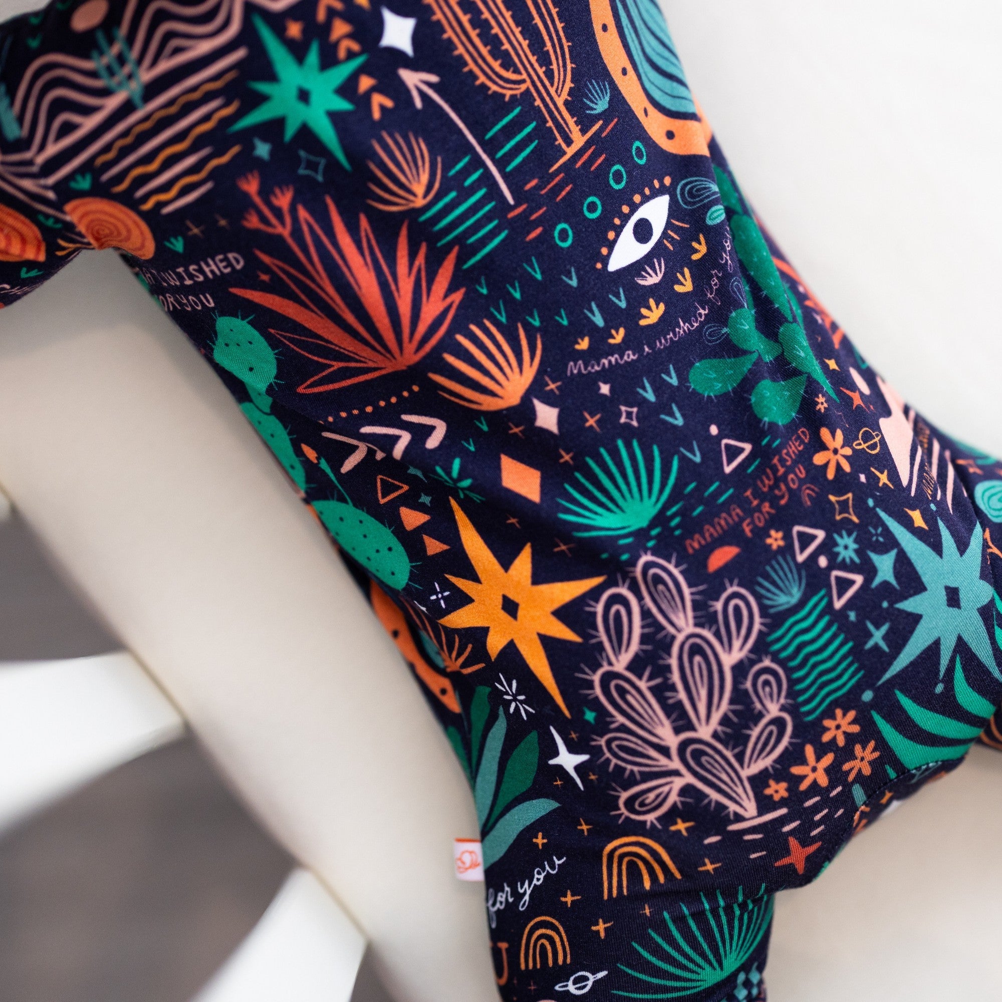 Desert Cactus (Midnight) | The Second-Skin Footie | Milk & Baby